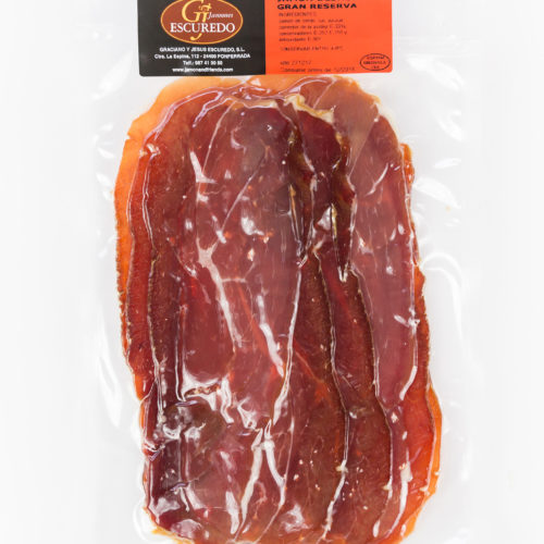 Jamón gran reserva loncheado